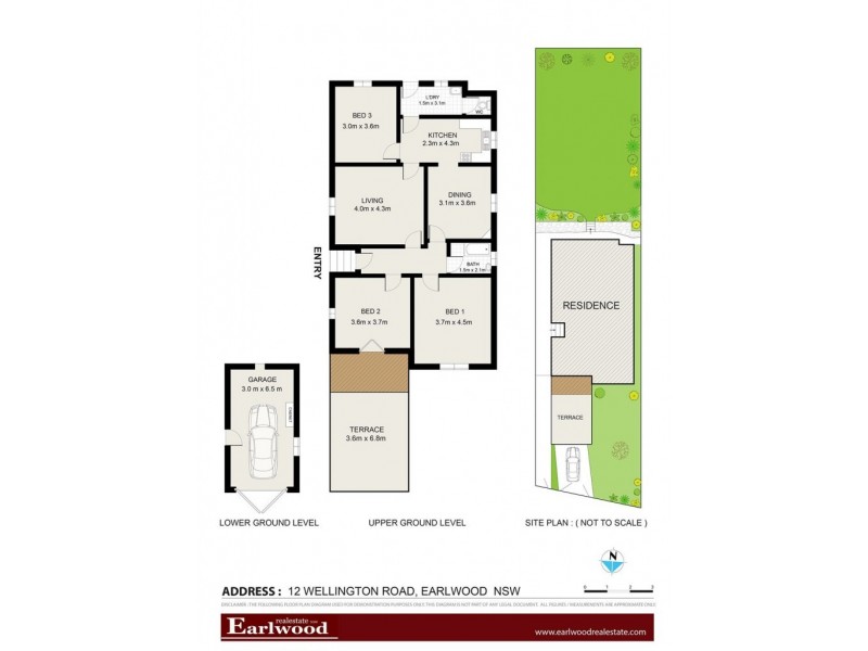 12 Wellington Road, Earlwood NSW 2206 Floorplan