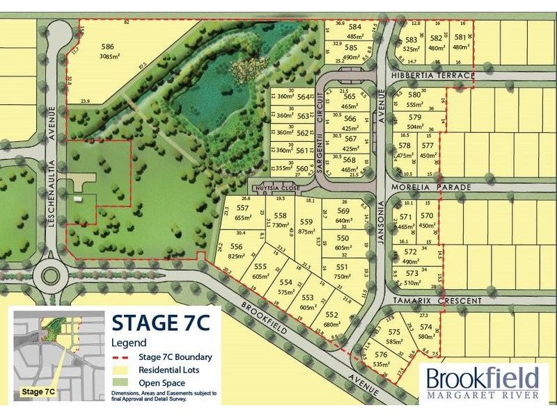 Lot 556 Brookfield Avenue, Margaret River WA 6285