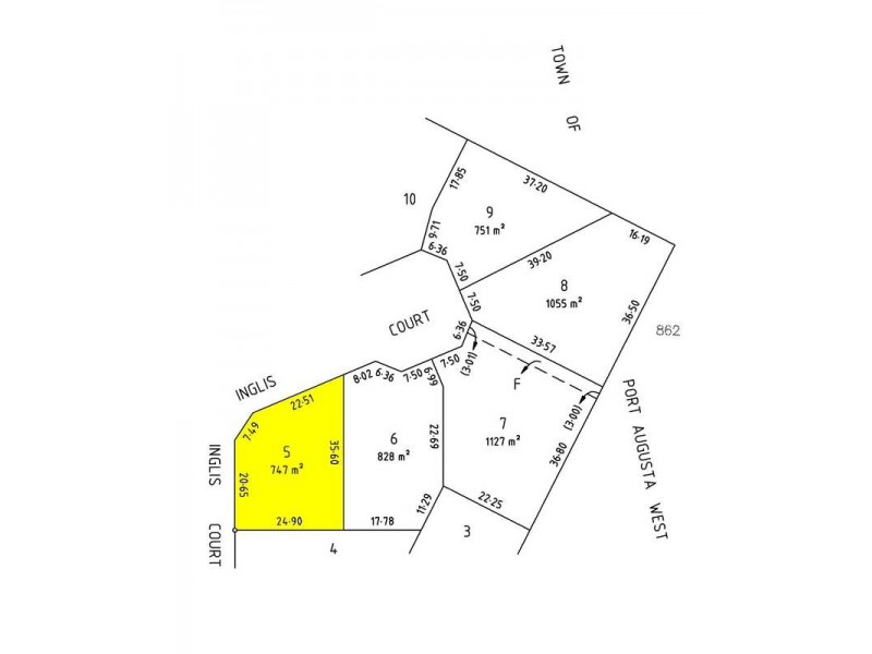 Lot 5,  Inglis Court – Inglis Estate, Port Augusta West SA 5700