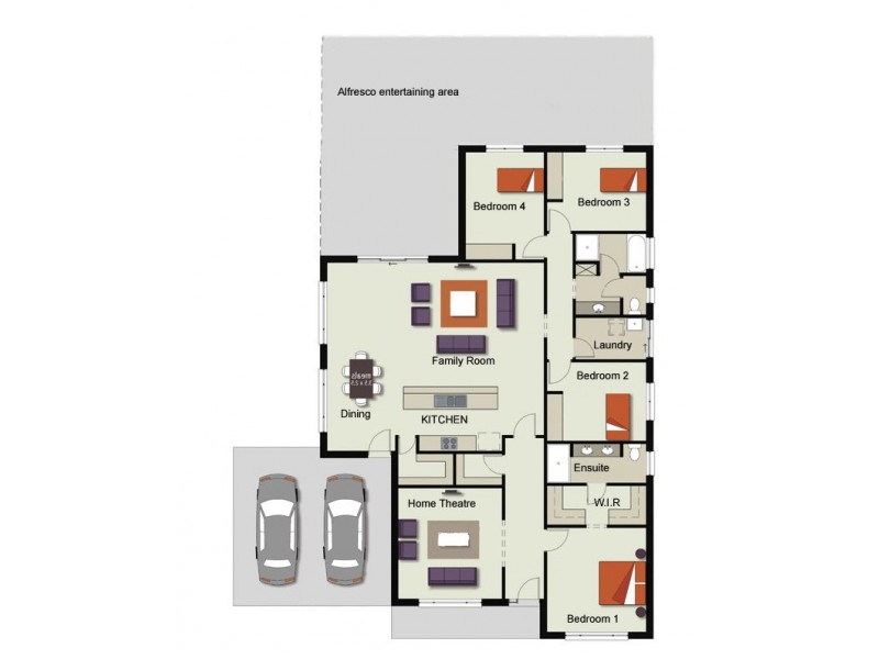 1A Great Western Plains Road, Stirling North SA 5710 Floorplan