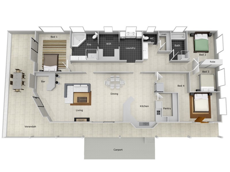 20 Albert Road, Bullaburra NSW 2784 Floorplan