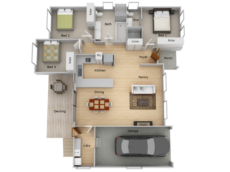3 Sandbox Road, Wentworth Falls NSW 2782 Floorplan