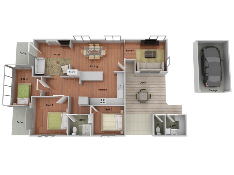 12a Adelaide Street, Lawson NSW 2783 Floorplan