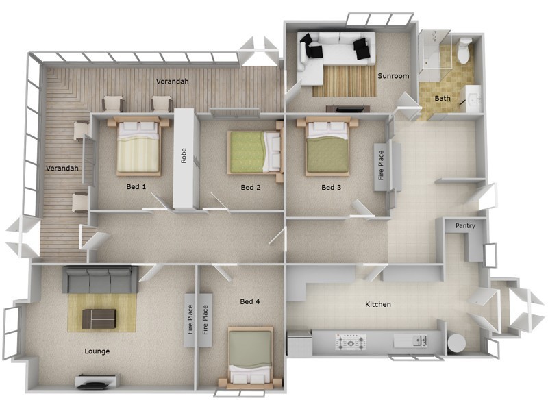 313 Great Western Highway, Lawson NSW 2783 Floorplan