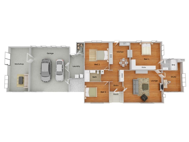 14 Adelaide Street, Lawson NSW 2783 Floorplan