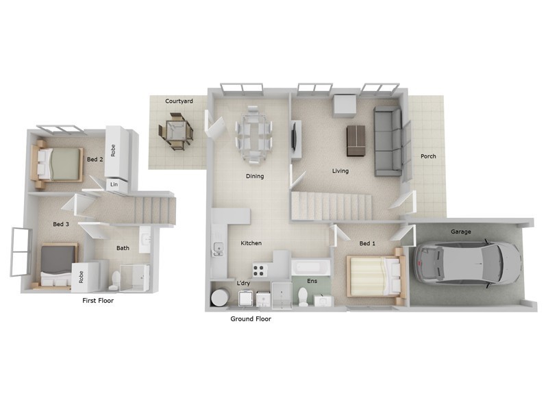 1/19 Adelaide Street, Lawson NSW 2783 Floorplan