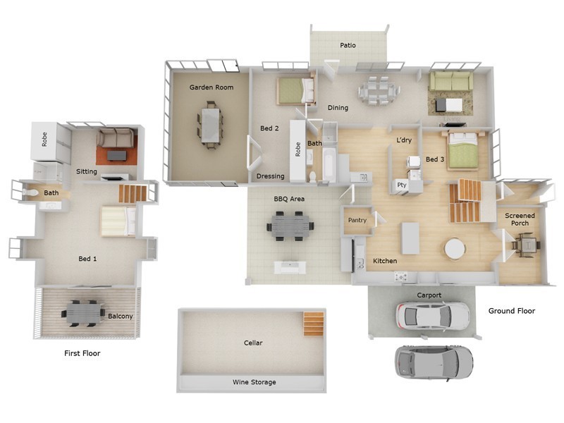 50 Genevieve Road, Bullaburra NSW 2784 Floorplan