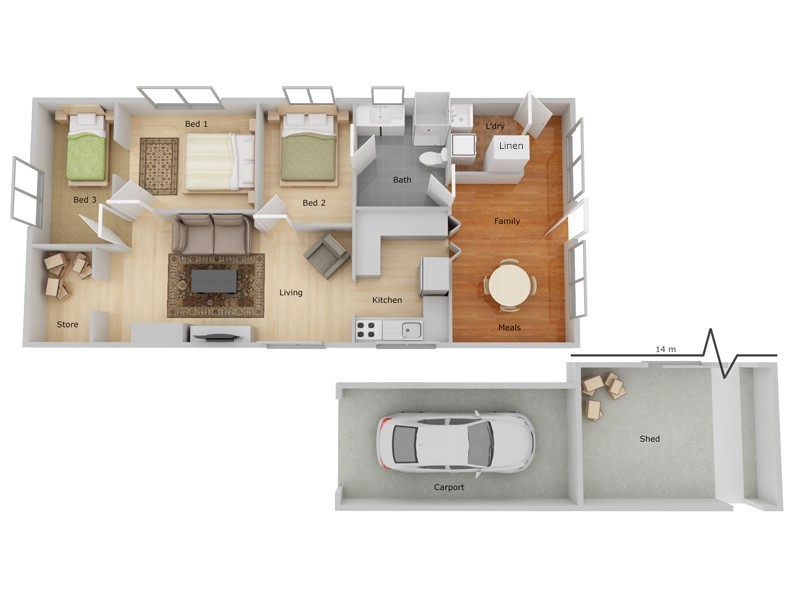 19 Wallis Street, Lawson NSW 2783 Floorplan