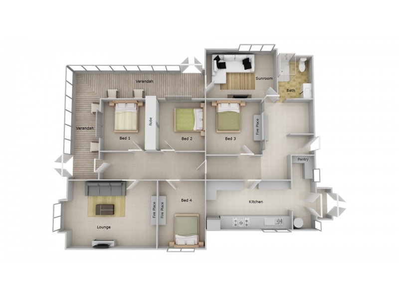 313 Great Western Highway, Lawson NSW 2783 Floorplan