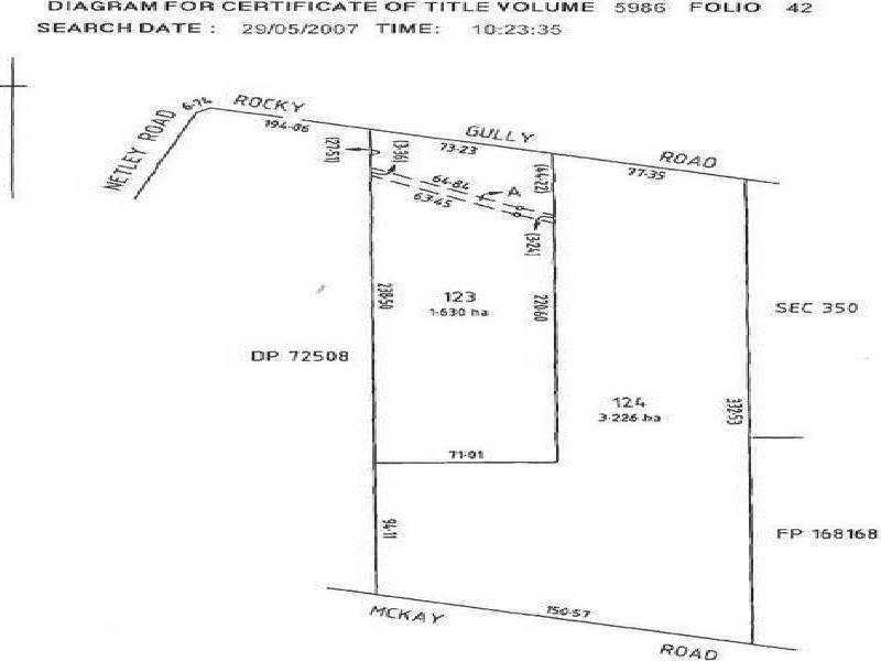 Lot 123 Rocky Gully Road, Murray Bridge SA 5253