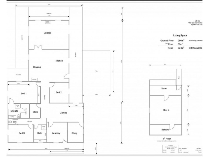 1121 Benalla-Whitfield Road, Myrrhee VIC 3732 Floorplan