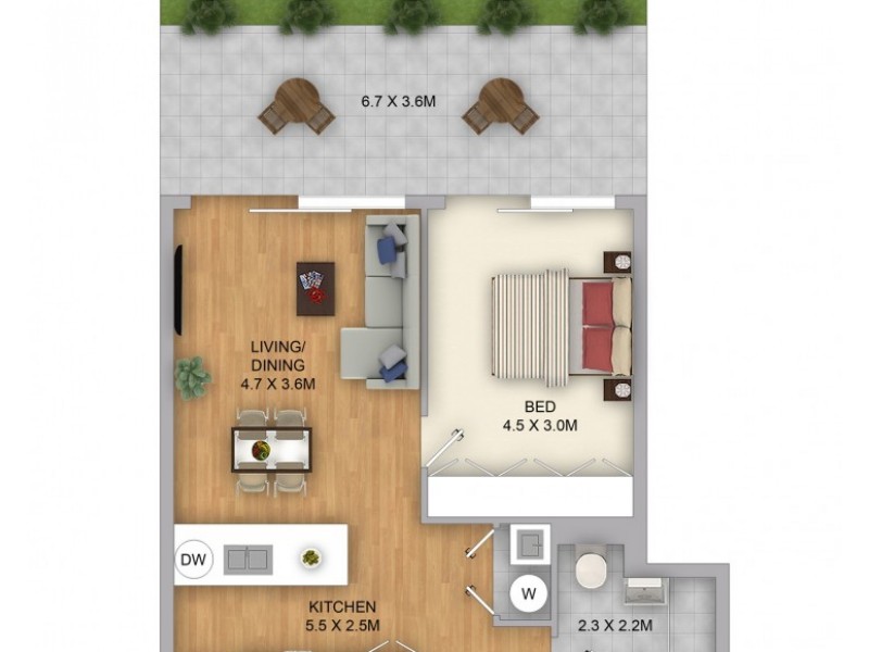 AG04/91 Old South Head Road, Bondi Junction NSW 2022 Floorplan