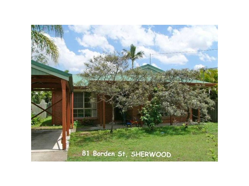 81 Borden St, Sherwood QLD 4075
