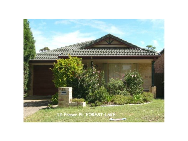 12 Fraser Pl, Forest Lake QLD 4078