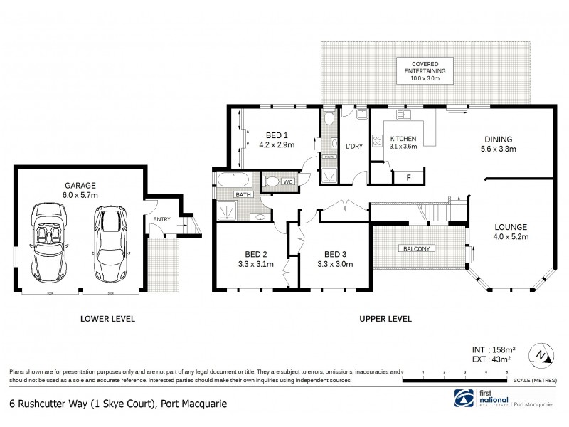 6 Rushcutter Way (1 Skye Court), Port Macquarie NSW 2444 Floorplan