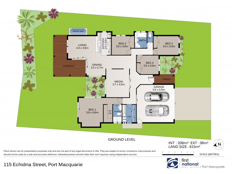 15 Echidna Street, Port Macquarie NSW 2444 Floorplan
