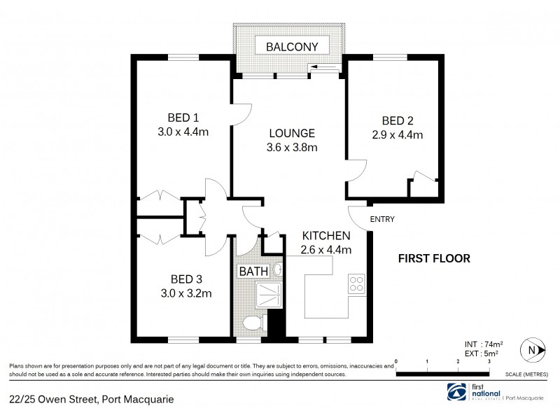 22/25 Owen Street, Port Macquarie NSW 2444 Floorplan