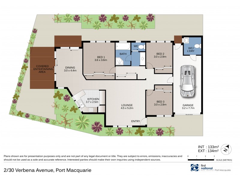 2/30 Verbena Avenue, Port Macquarie NSW 2444 Floorplan