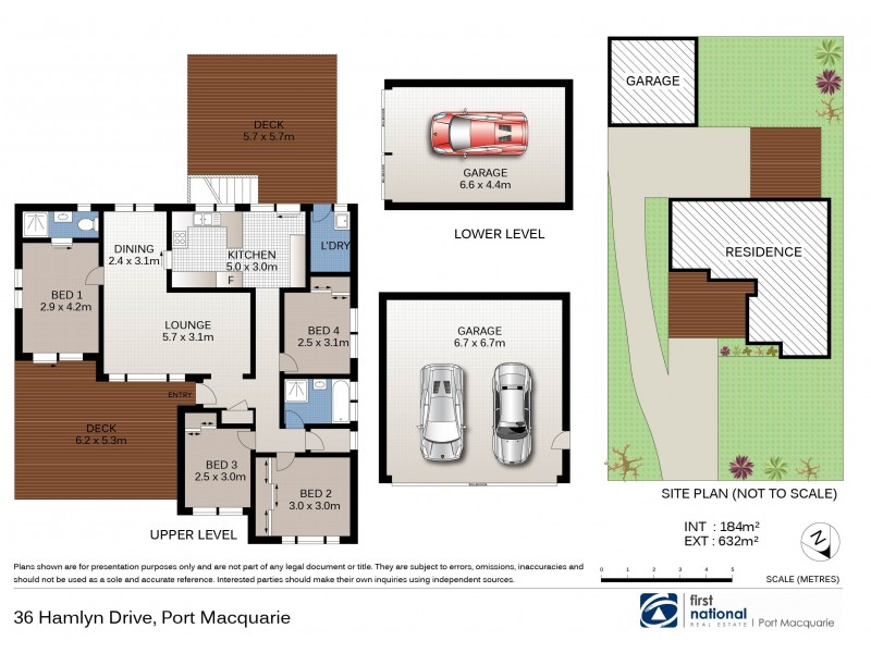 36 Hamlyn Drive, Port Macquarie NSW 2444 Floorplan