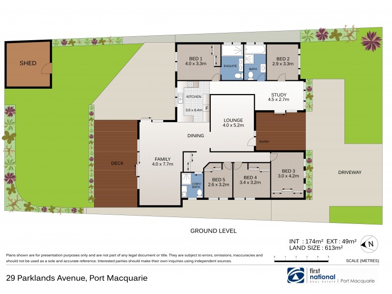 29 Parklands Avenue, Port Macquarie NSW 2444 Floorplan