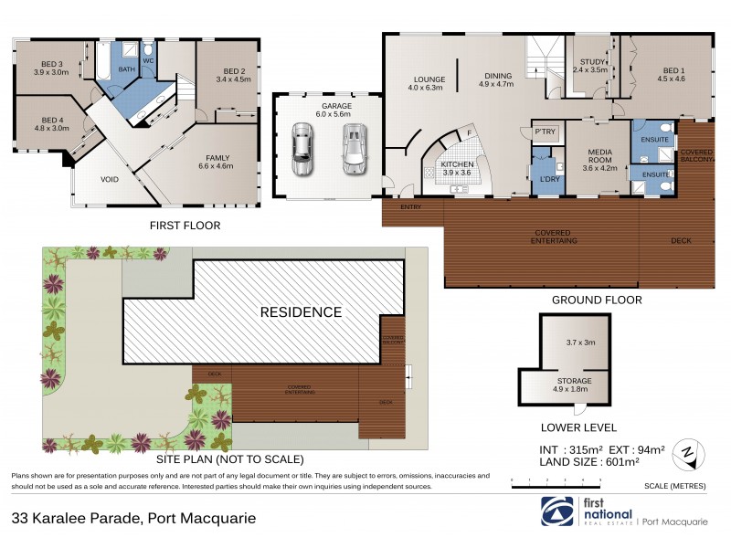 33 Karalee Parade, Port Macquarie NSW 2444 Floorplan