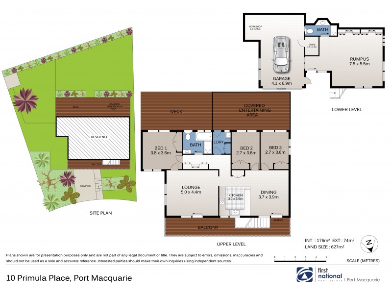 10 Primula Place, Port Macquarie NSW 2444 Floorplan