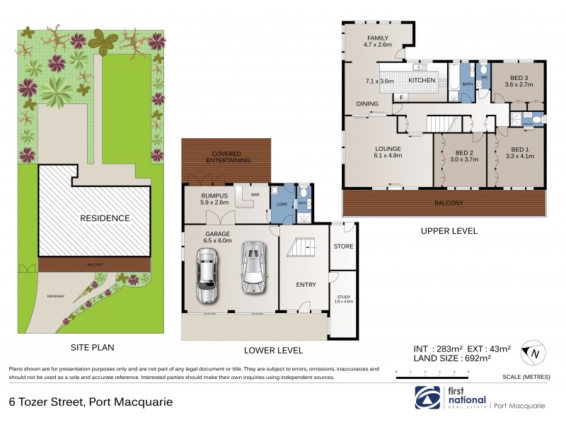 6 Tozer Street, Port Macquarie NSW 2444 Floorplan