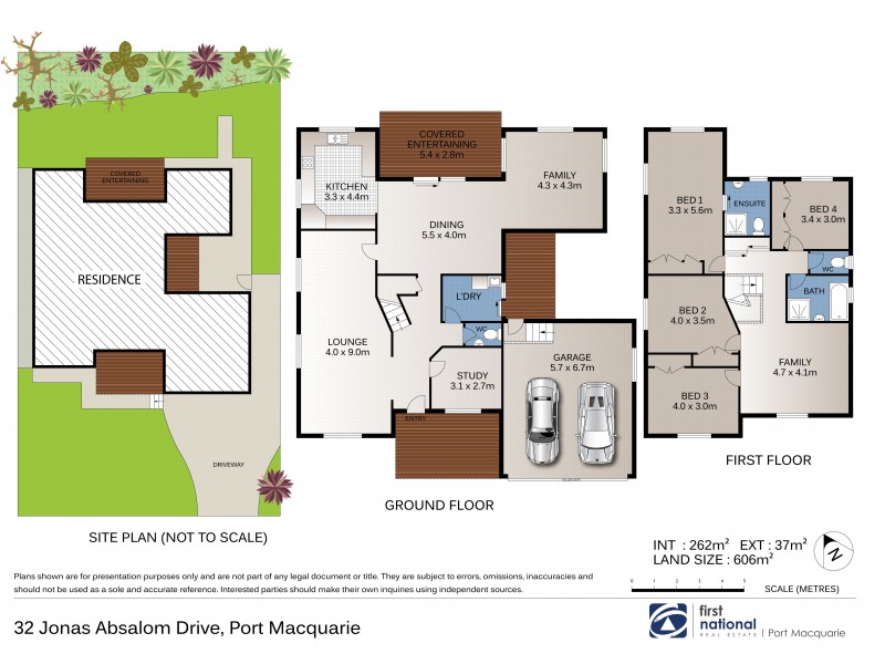 32 Jonas Absalom Drive, Port Macquarie NSW 2444 Floorplan