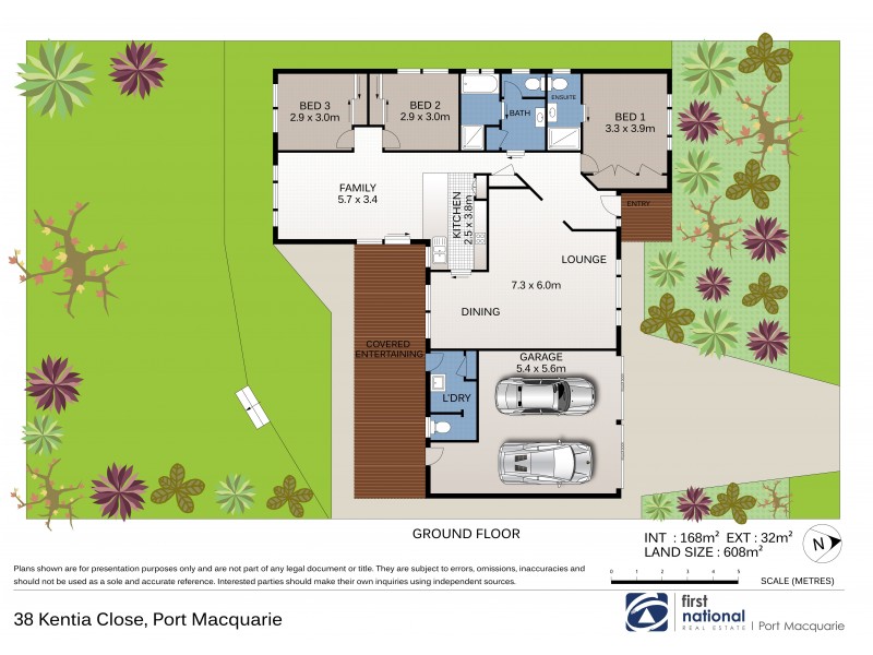 38 Kentia Close, Port Macquarie NSW 2444 Floorplan