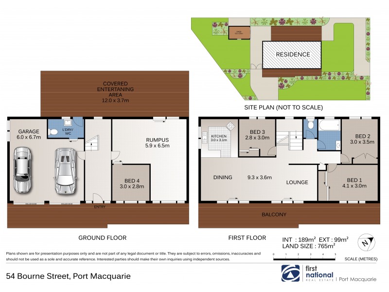 54 Bourne Street, Port Macquarie NSW 2444 Floorplan