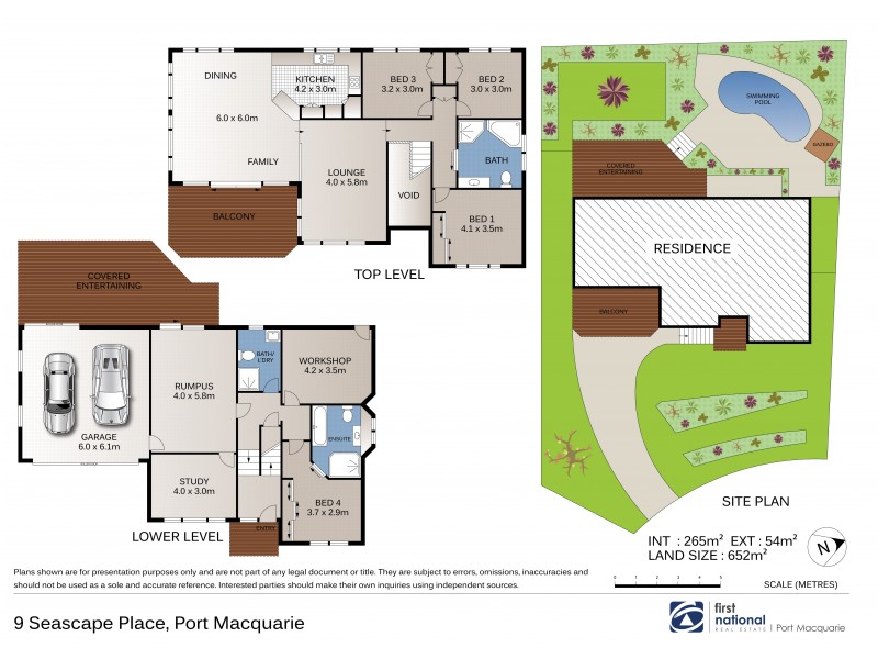 9 Seascape Place, Port Macquarie NSW 2444 Floorplan