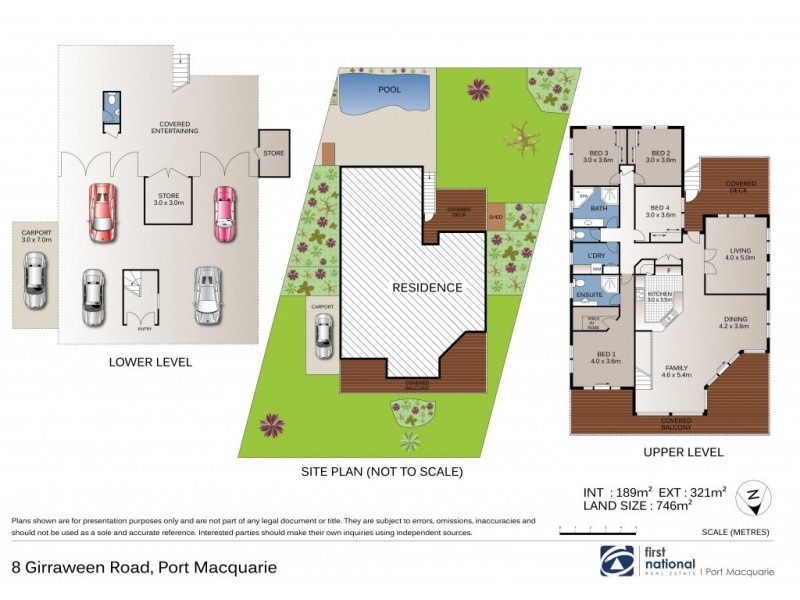 8 Girraween Road, Port Macquarie NSW 2444 Floorplan