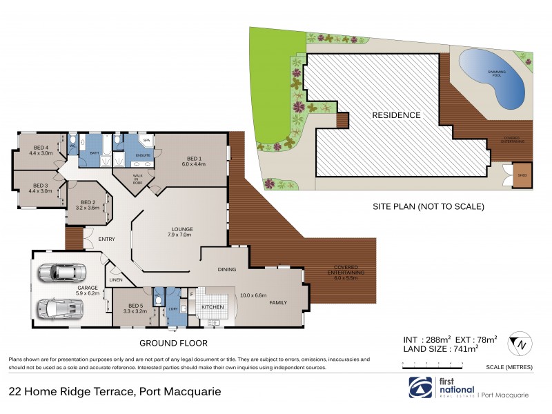 22 Home Ridge Terrace, Port Macquarie NSW 2444 Floorplan