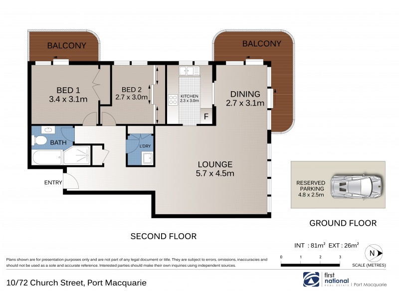 10/72 Church Street, Port Macquarie NSW 2444 Floorplan
