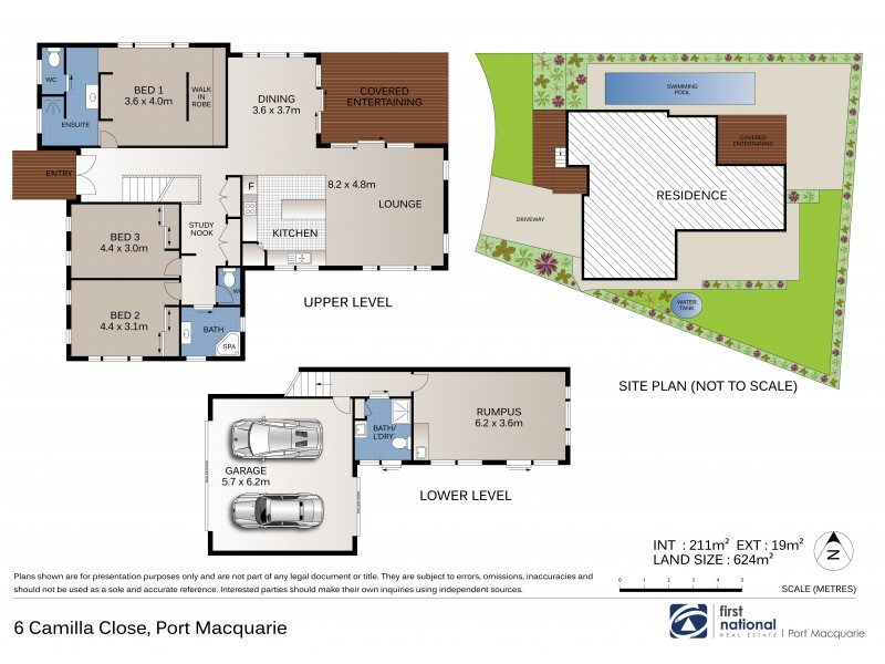 6 Camilla Close, Port Macquarie NSW 2444 Floorplan