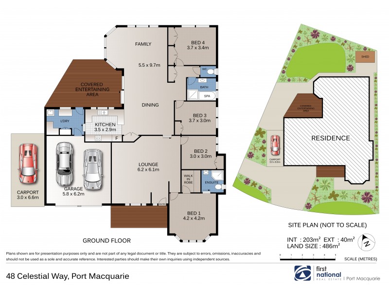 48 Celestial Way, Port Macquarie NSW 2444 Floorplan