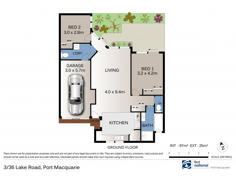 3/36 Lake Road, Port Macquarie NSW 2444 Floorplan
