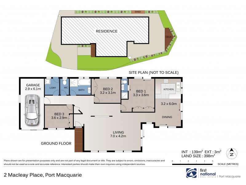 2 Macleay Place, Port Macquarie NSW 2444 Floorplan