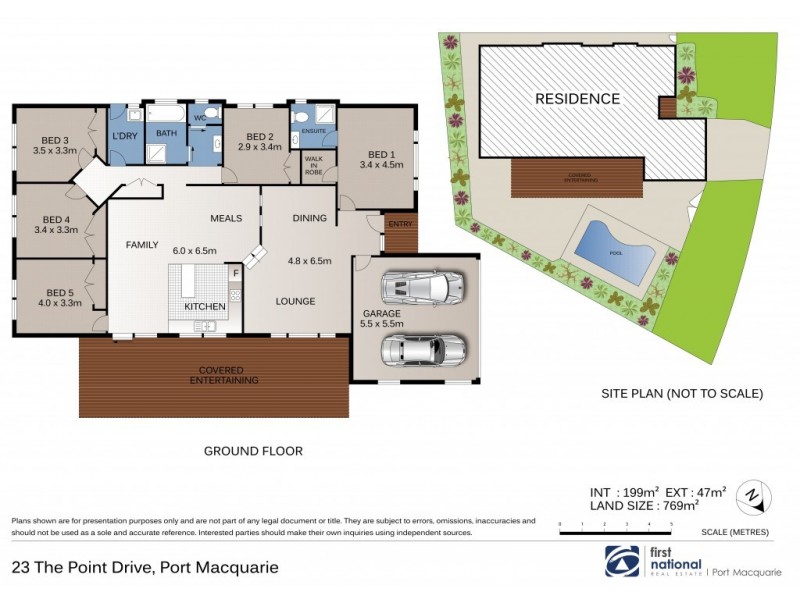 23 The Point Drive, Port Macquarie NSW 2444 Floorplan