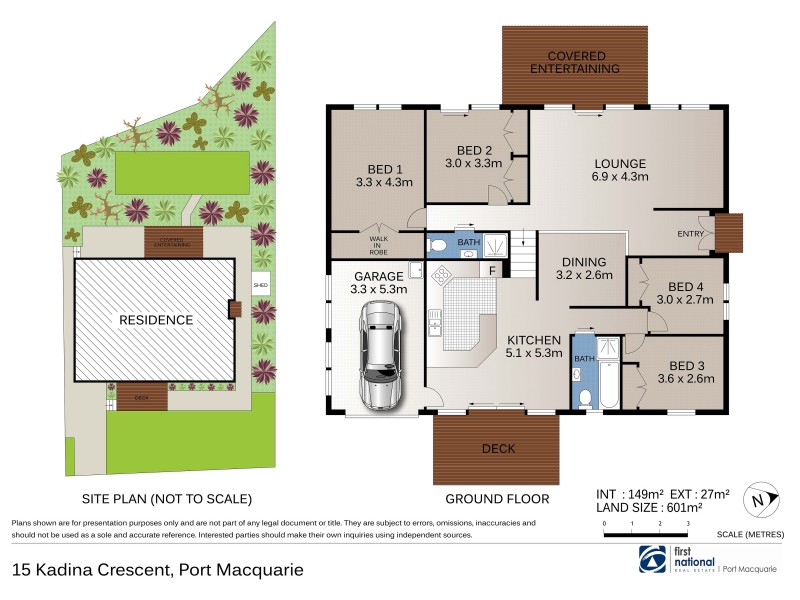 15 Kadina Crescent, Port Macquarie NSW 2444 Floorplan