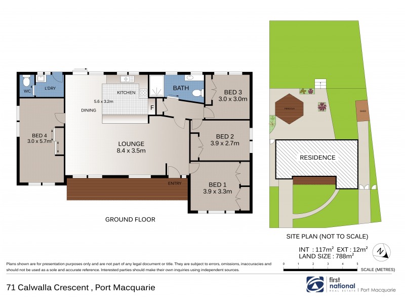 71 Calwalla Crescent, Port Macquarie NSW 2444 Floorplan