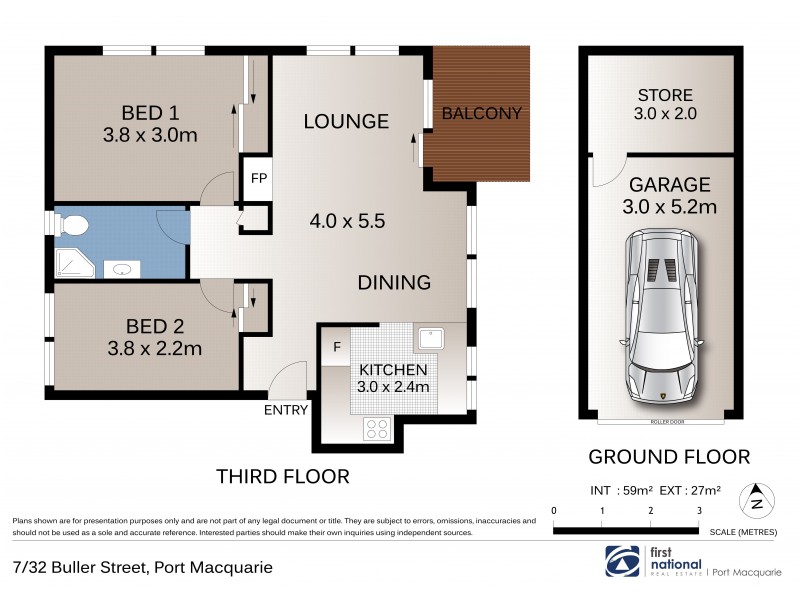 7/32 Buller Street, Port Macquarie NSW 2444 Floorplan