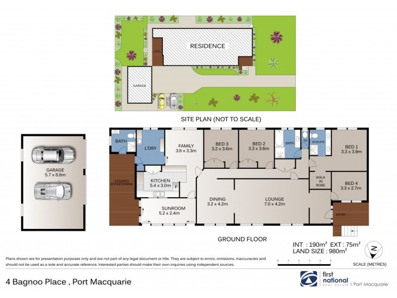 4 Bagnoo Place, Port Macquarie NSW 2444 Floorplan