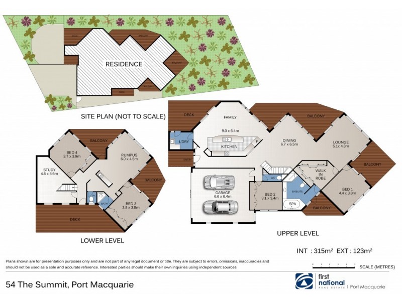 54 The Summit Road, Port Macquarie NSW 2444 Floorplan