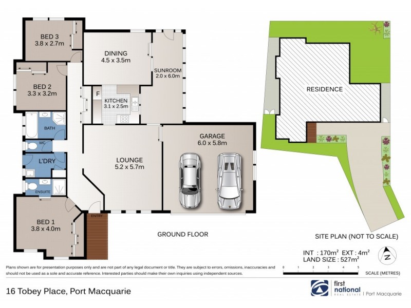16 Tobey Place, Port Macquarie NSW 2444 Floorplan