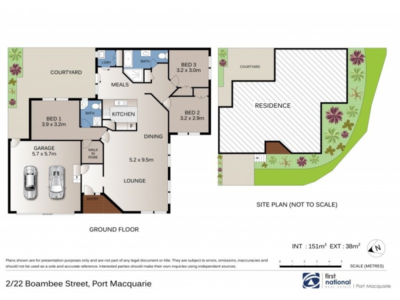 2/22 Boambee Street, Port Macquarie NSW 2444 Floorplan