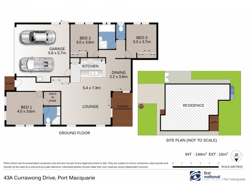 43A Currawong Drive, Port Macquarie NSW 2444 Floorplan