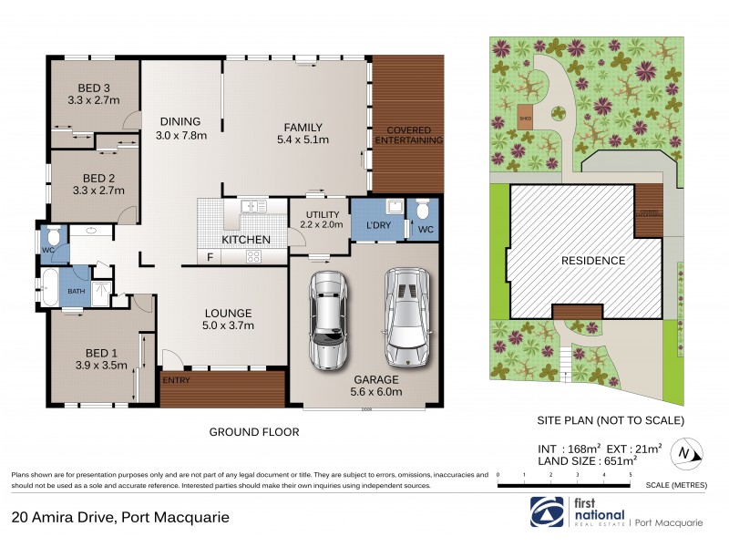 20 Amira Drive, Port Macquarie NSW 2444 Floorplan