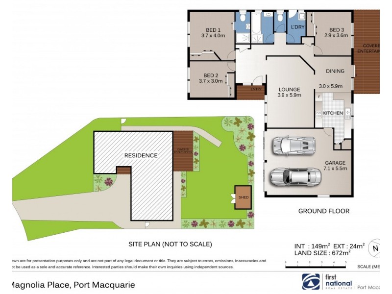 11 Magnolia Place, Port Macquarie NSW 2444 Floorplan