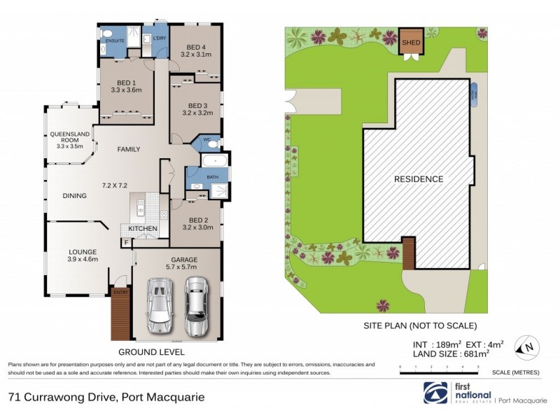 71 Currawong Drive, Port Macquarie NSW 2444 Floorplan